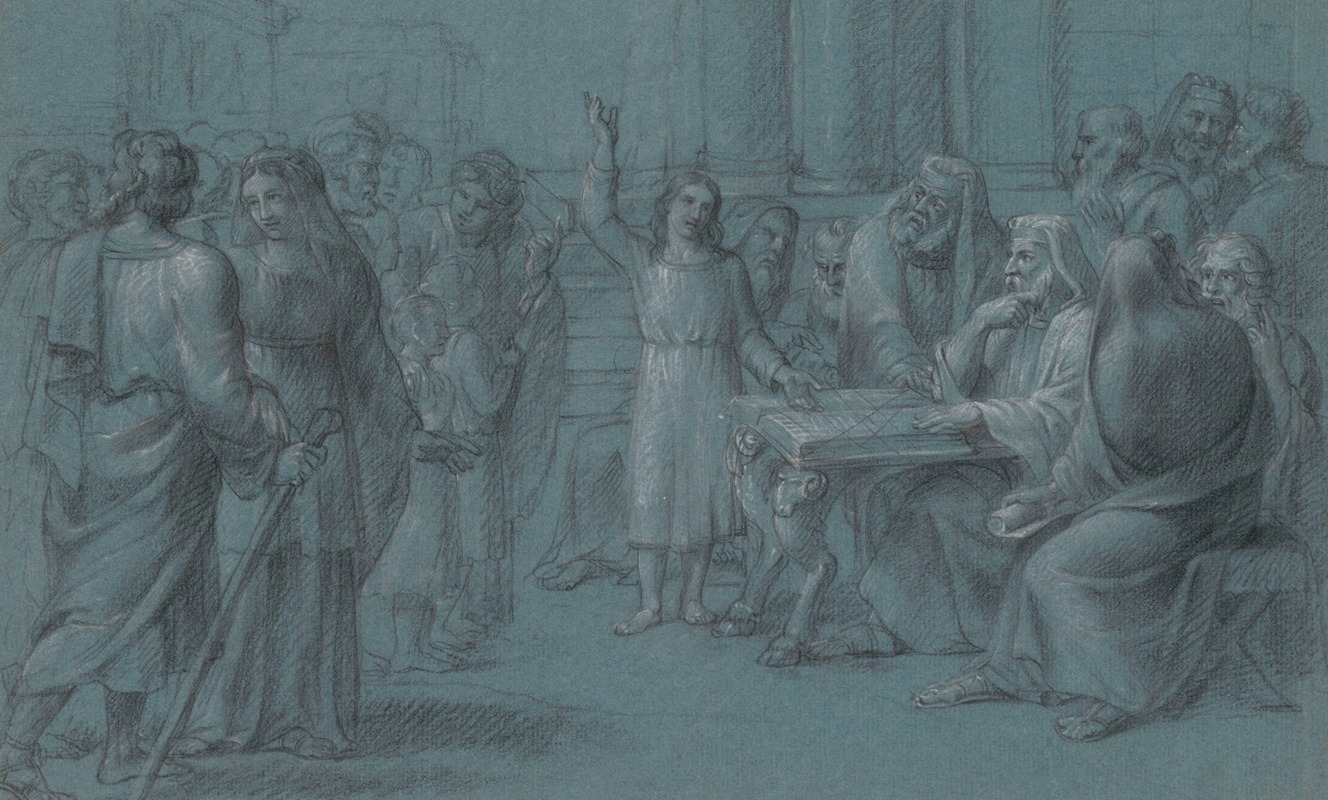 Christ's Dispute with the Doctors — Jean Antoine Verschaeren