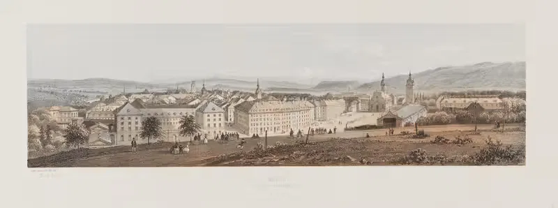 Berne depuis les Remparts — Jean Jacottet
