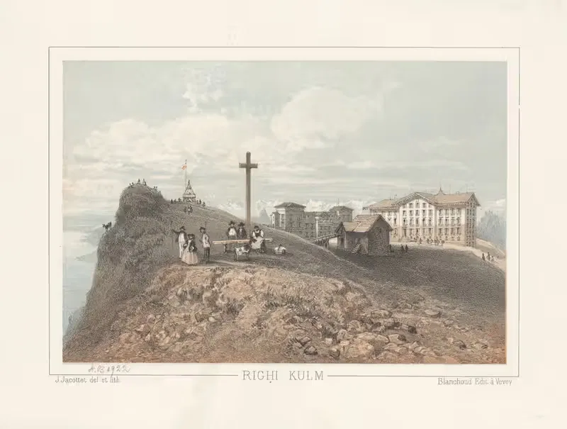 Righi Kulm. by Jean Jacottet — digital art print download