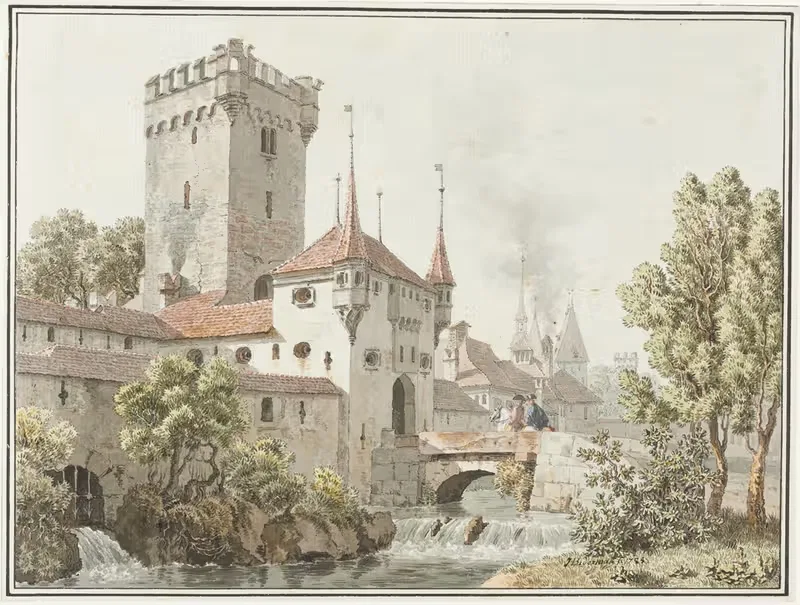 Bern, Golatenmattgasstor — Johann Jakob Biedermann