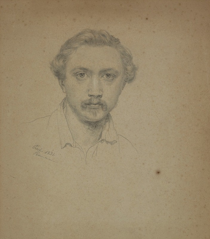 Portrait of a Man — Jean Antoine Verschaeren