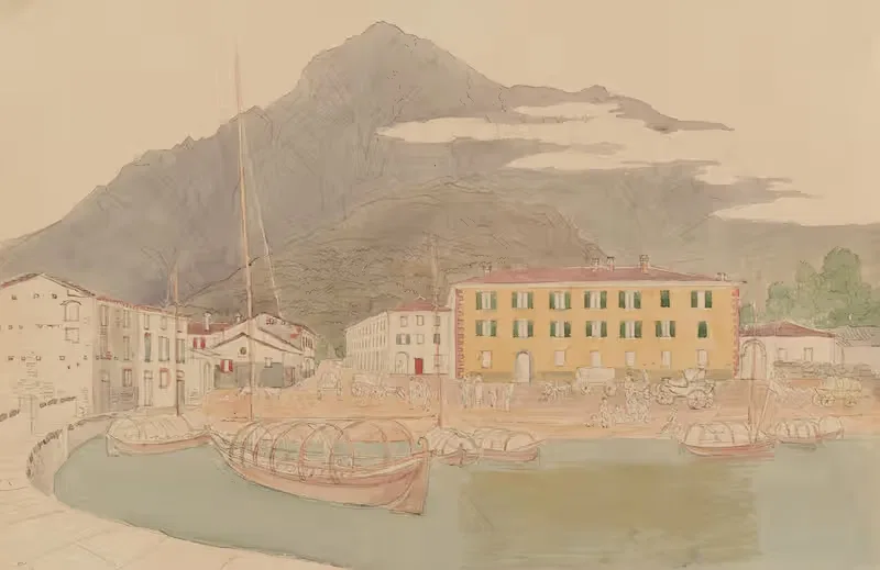 Porto di Colico Piano — Johann Jakob Meyer