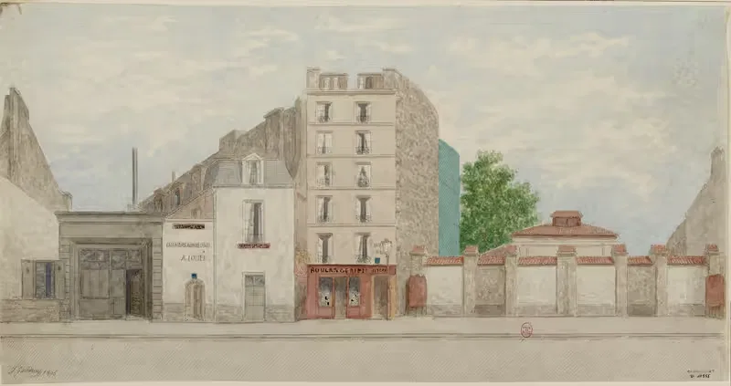 Rue Vaneau Nº75 et 77, 7ème arrondissement — Jules Gaildrau