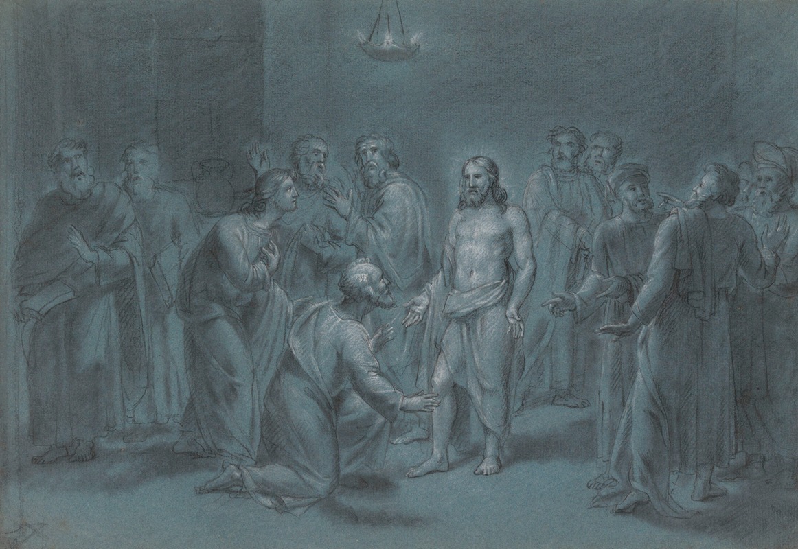The Incredulity of Thomas — Jean Antoine Verschaeren