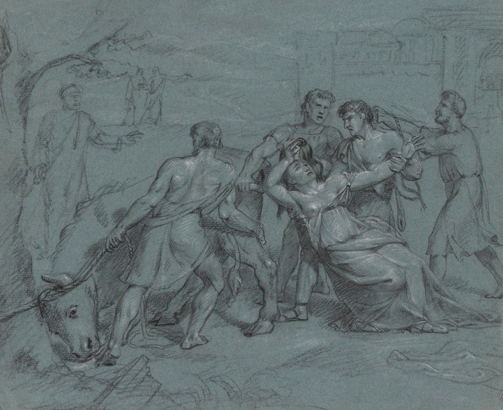 The Rape of Europe — Jean Antoine Verschaeren