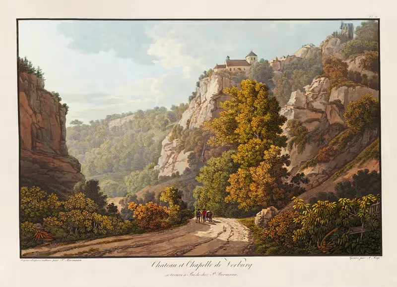 Chateau et Chapelle de Vorburg — Peter Birmann