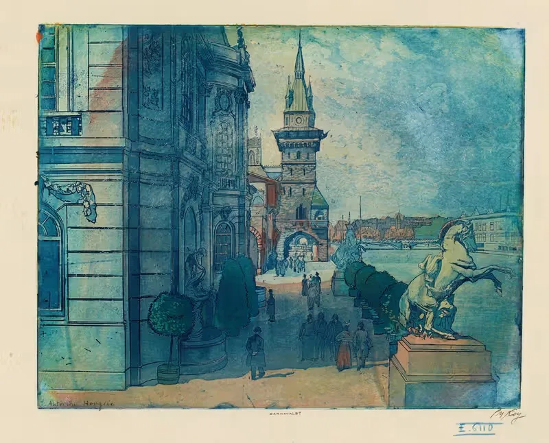 Le pavillon de l'Autriche-Hongrie — Pierre-Marcel Roy