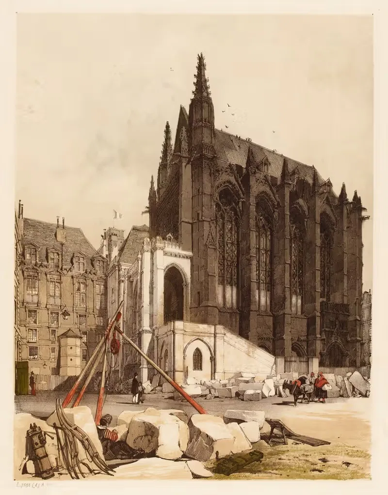 Ste Chapelle, Paris 2 by Thomas Shotter Boys — digital art print download