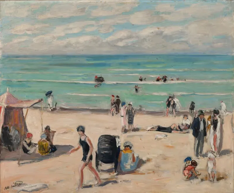 Пляж Форт-Мон (Сомма) by Альбер Андре, 1926 — digital art print download