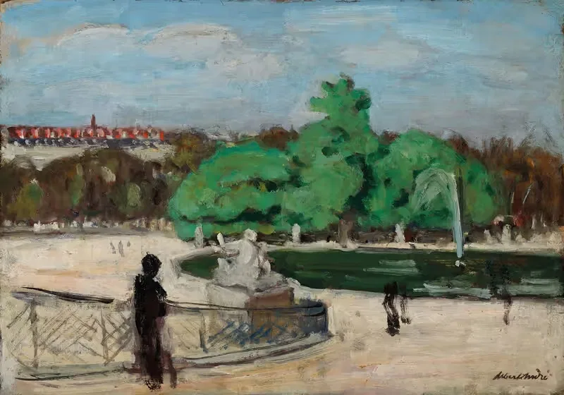 Le Bassin des Tuileries — Albert André