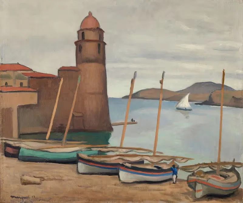 Le phare de Collioure by Albert Marquet, 1912 — digital art print download