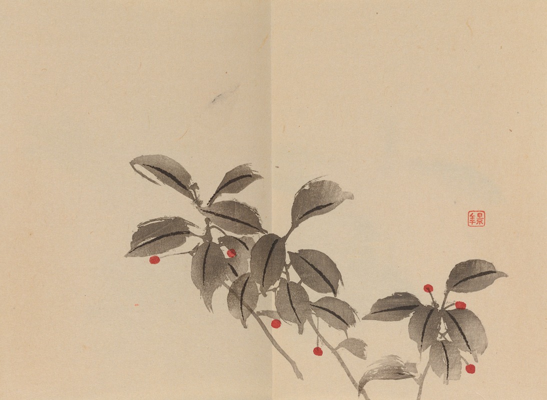 Keinen shūgajō Pl.10 — Имао Кейнин