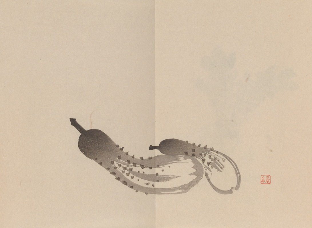Keinen shūgajō Pl.12 — Имао Кейнин