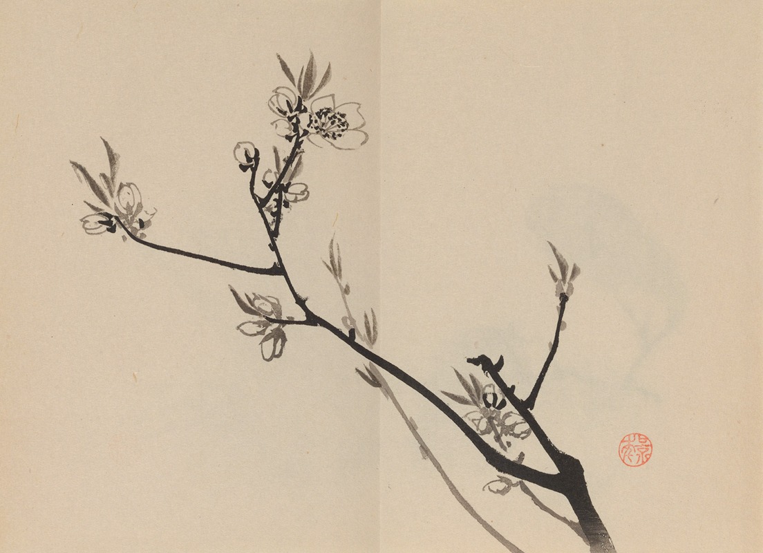 Keinen shūgajō Pl.14 — Imao Keinen
