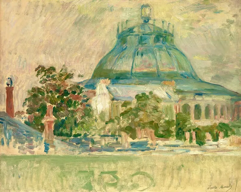 Dôme des arènes de la rue Pergolèse — Berthe Morisot