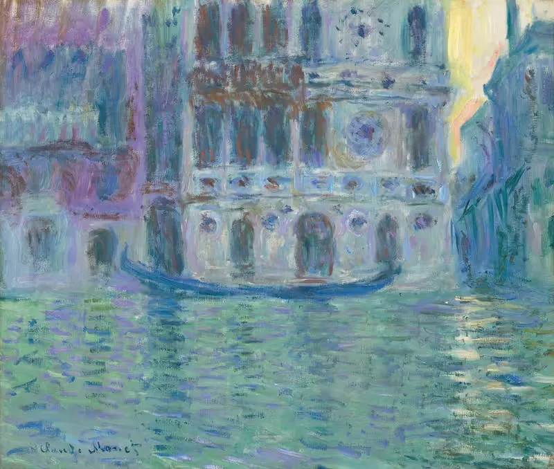 Le Palais Dario by Claude Monet, 1908 — digital art print download