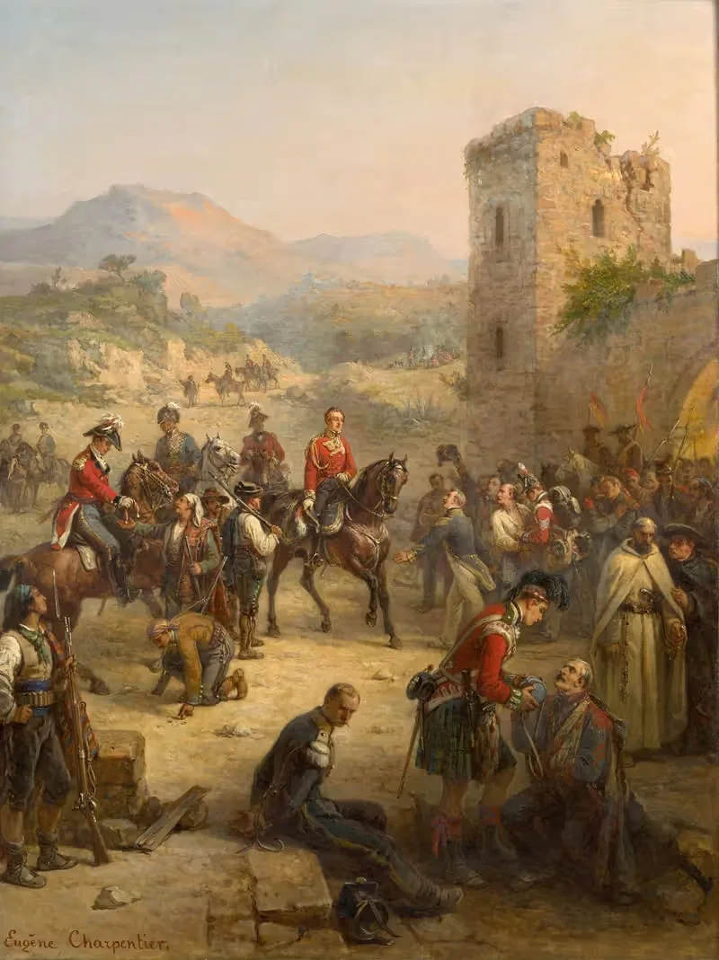 Веллингтон в Испании, 1813 — Эжен-Луи Шарпентье
