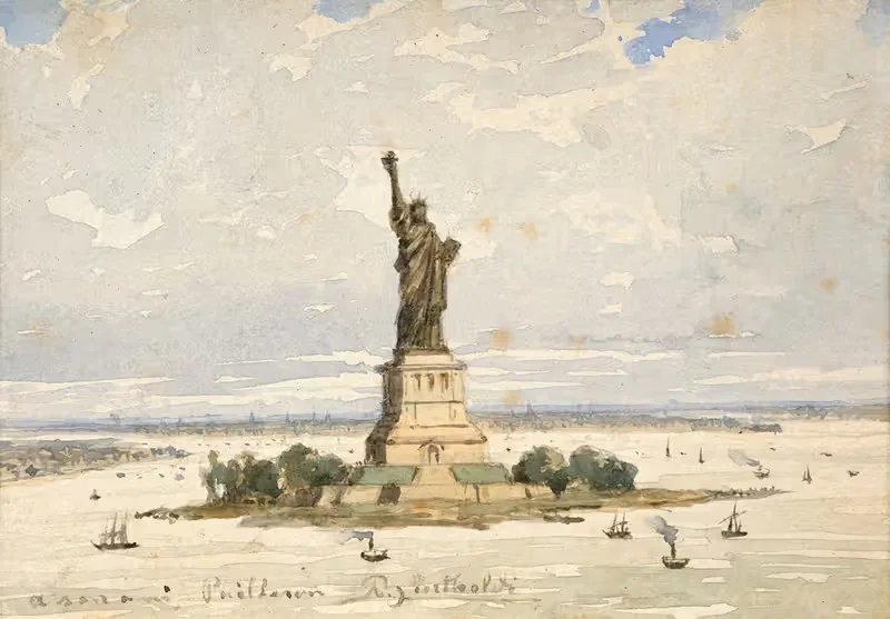 The statue of Liberty — Frédéric Auguste Bartholdi