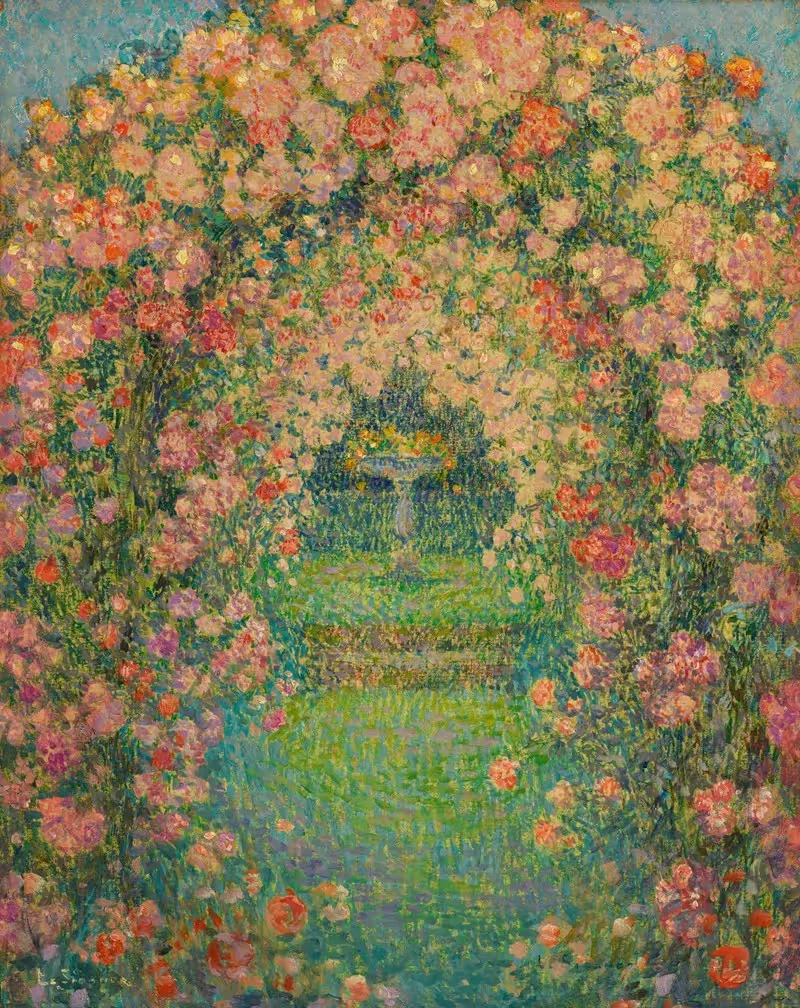 Розариум, Жерберуа by Анри Ле Сиданер, 1926 — digital art print download