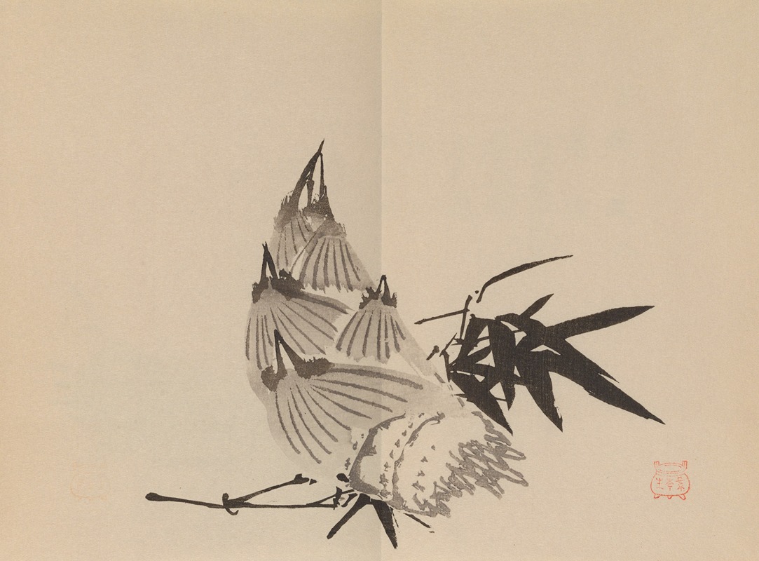 Keinen shūgajō Pl.37 — Имао Кейнин