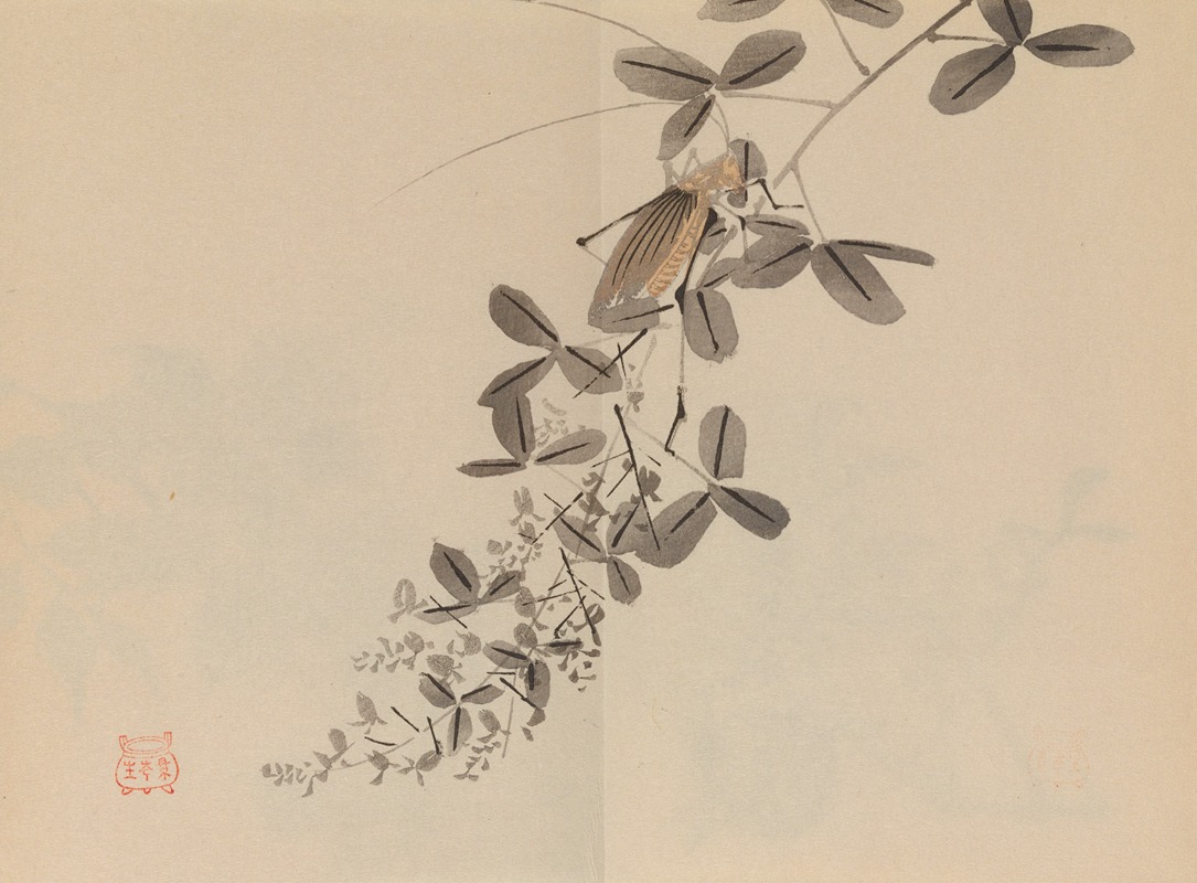 Keinen shūgajō Pl.40 — Imao Keinen