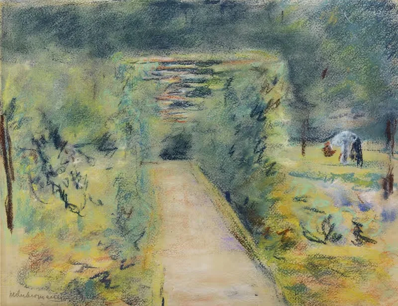 Ванзегартен by Макс Либерман, 1919 — digital art print download