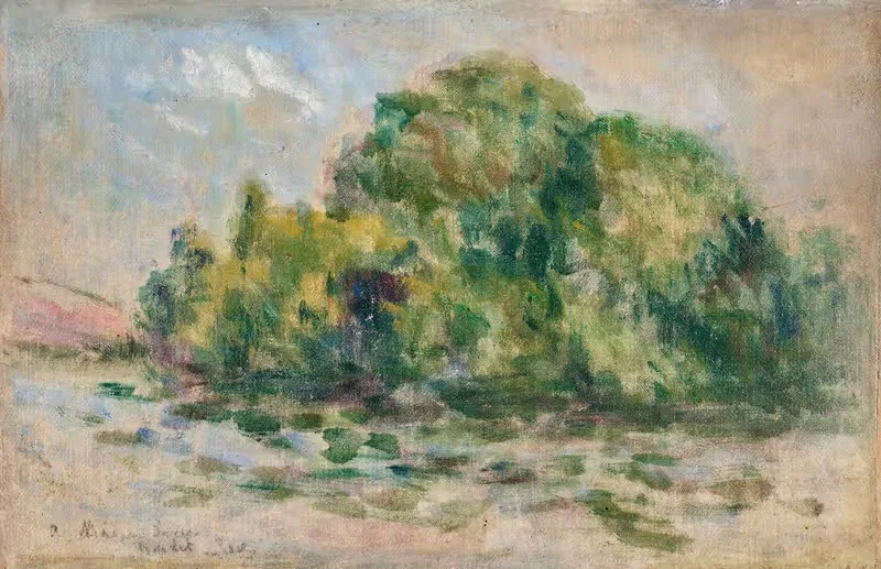 Bouquet d'arbres by Maximilien Luce — digital art print download
