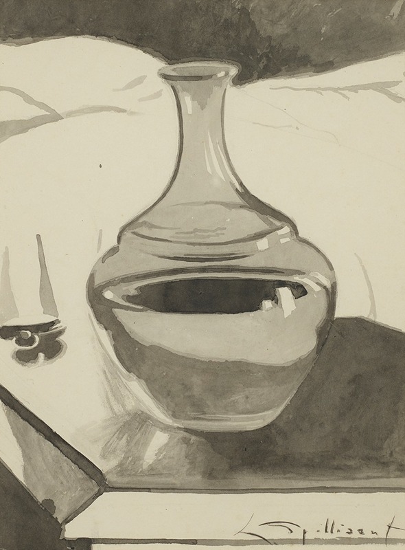 Karaf op nachttafel by Леон Спиллиарт, 1909 — digital art print download