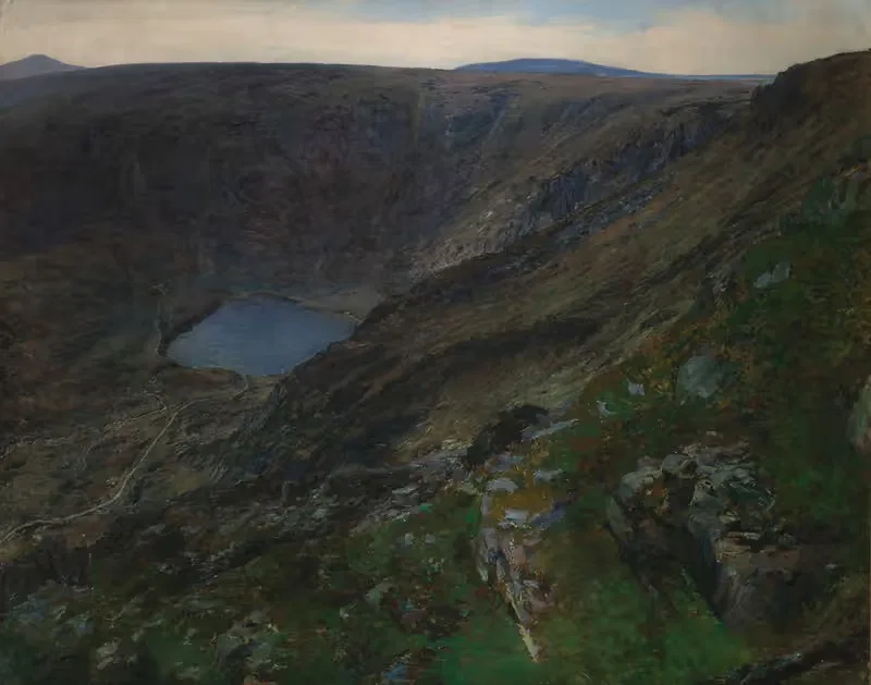 Mountain Lake in the Giant Mountains — Otakar Lebeda