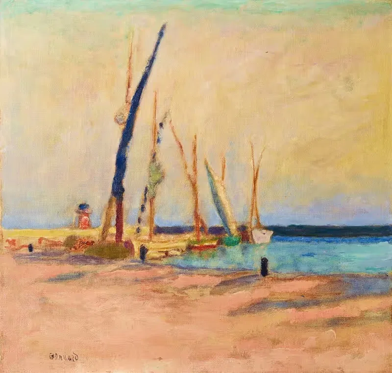 Marine, Cannes by Pierre Bonnard, 1923 — digital art print download