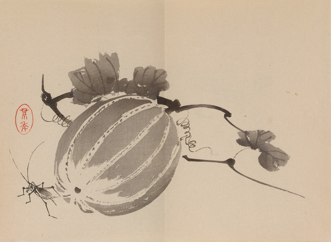 Keinen shūgajō Pl.54 — Imao Keinen