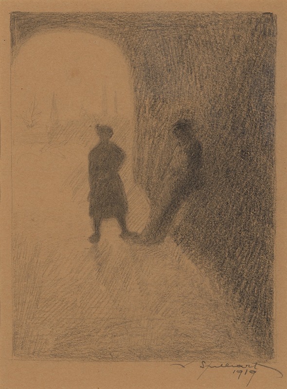 Onder de brug by Леон Спиллиарт, 1919 — digital art print download