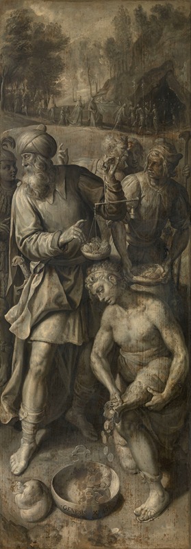 The Burial of Sarah — Maerten De Vos