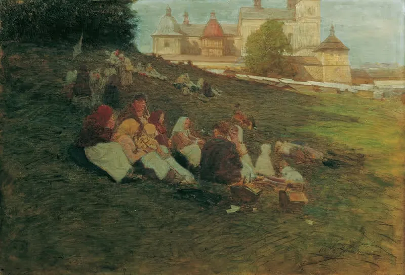 Калвария by Иоганн Непомук Геллер — digital art print download