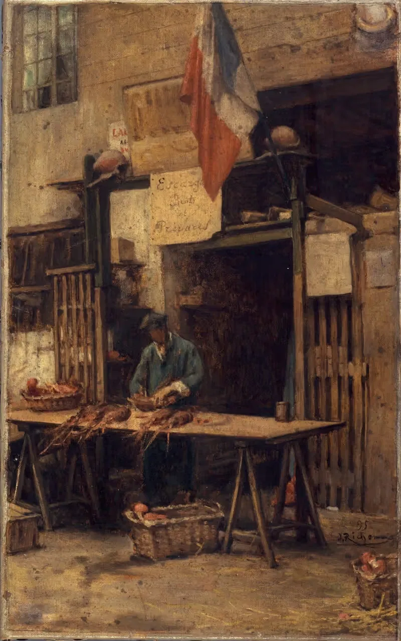La Cour du Heaume, rue Pirouette — Jules Richomme