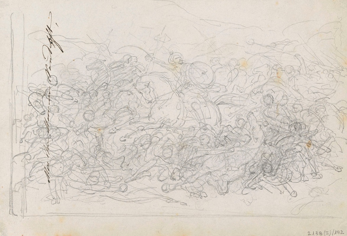 Battle Scene by Никаз Де Кейзер — digital art print download