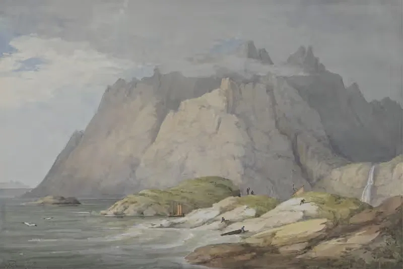 Loch Scavaig, Isle of Skye — William Daniell