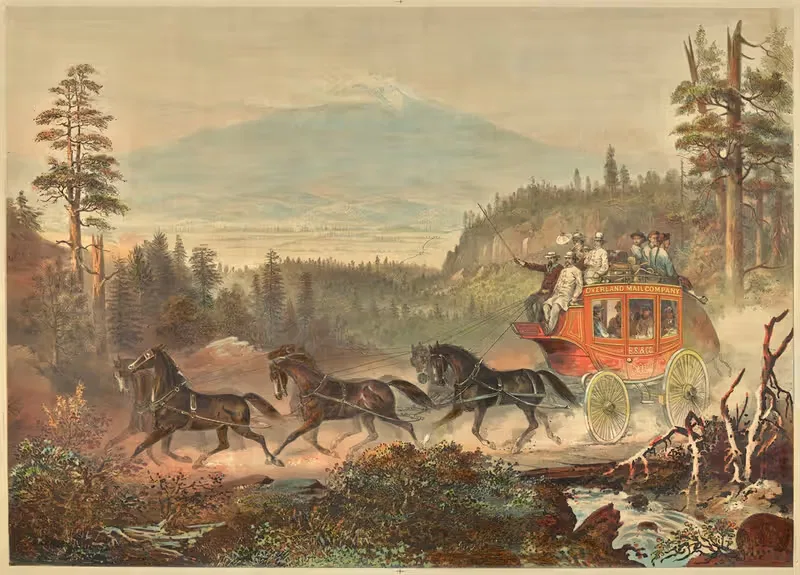 Overland Mail Company, Barlow, Sanderson & Co. — A. Stein
