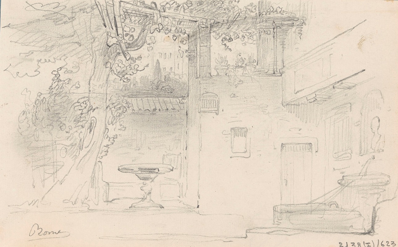 Corner in Rome by Никаз Де Кейзер — digital art print download
