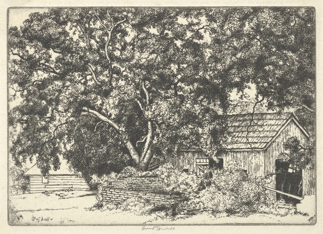 Ориндо Ранчо by Эрнест Хаскелл, 1920 — digital art print download