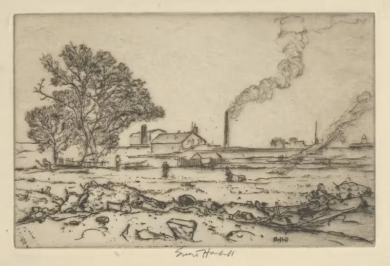 Outskirts of Boston — Ernest Haskell