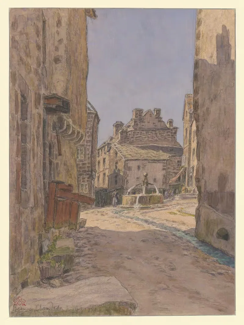 Бесс-ан-Шандесс by Анри Ривьер, 1921 — digital art print download