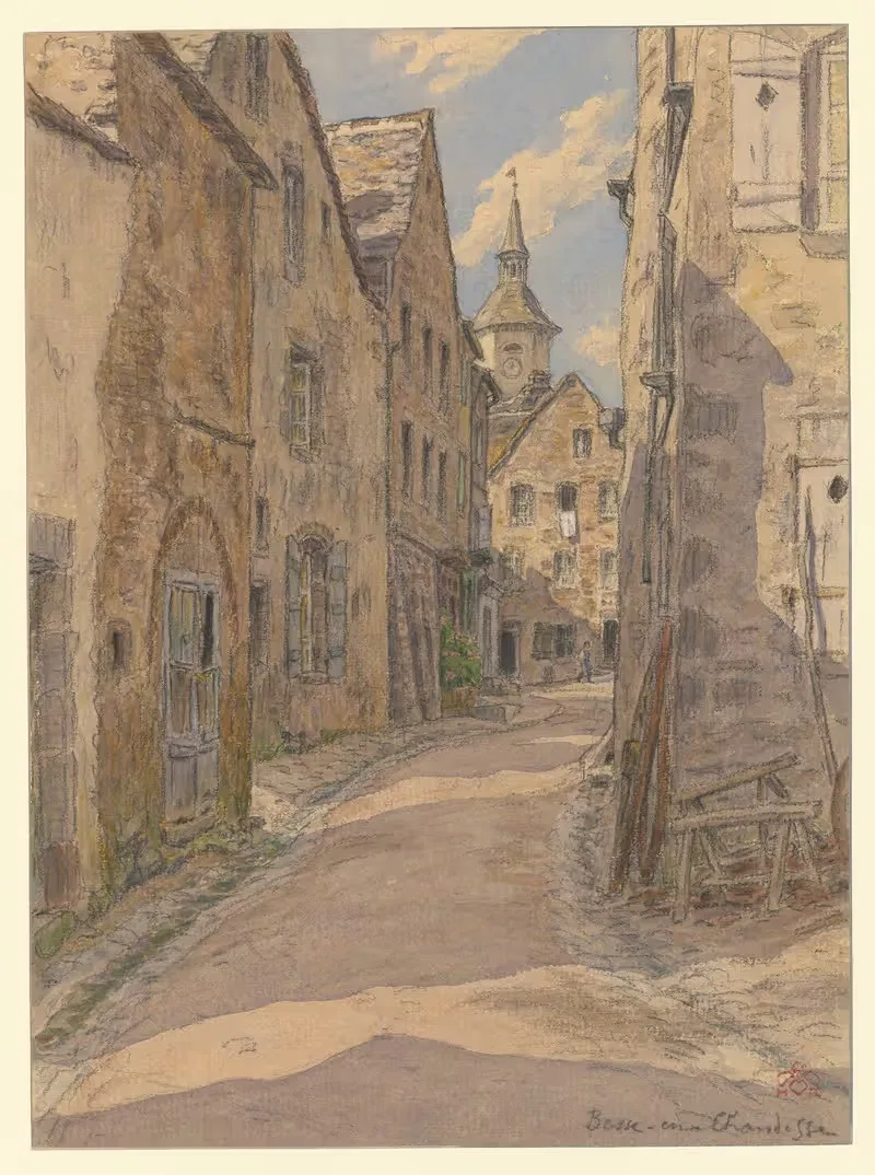 Бесс-ан-Шандесс by Анри Ривьер, 1921 — digital art print download