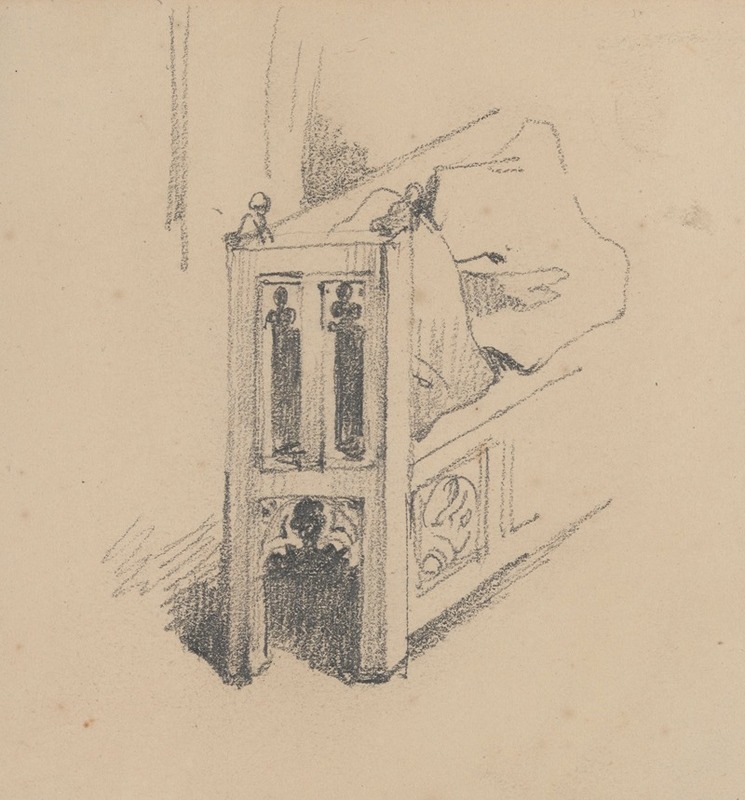 Detail of a Bench — Nicaise De Keyser