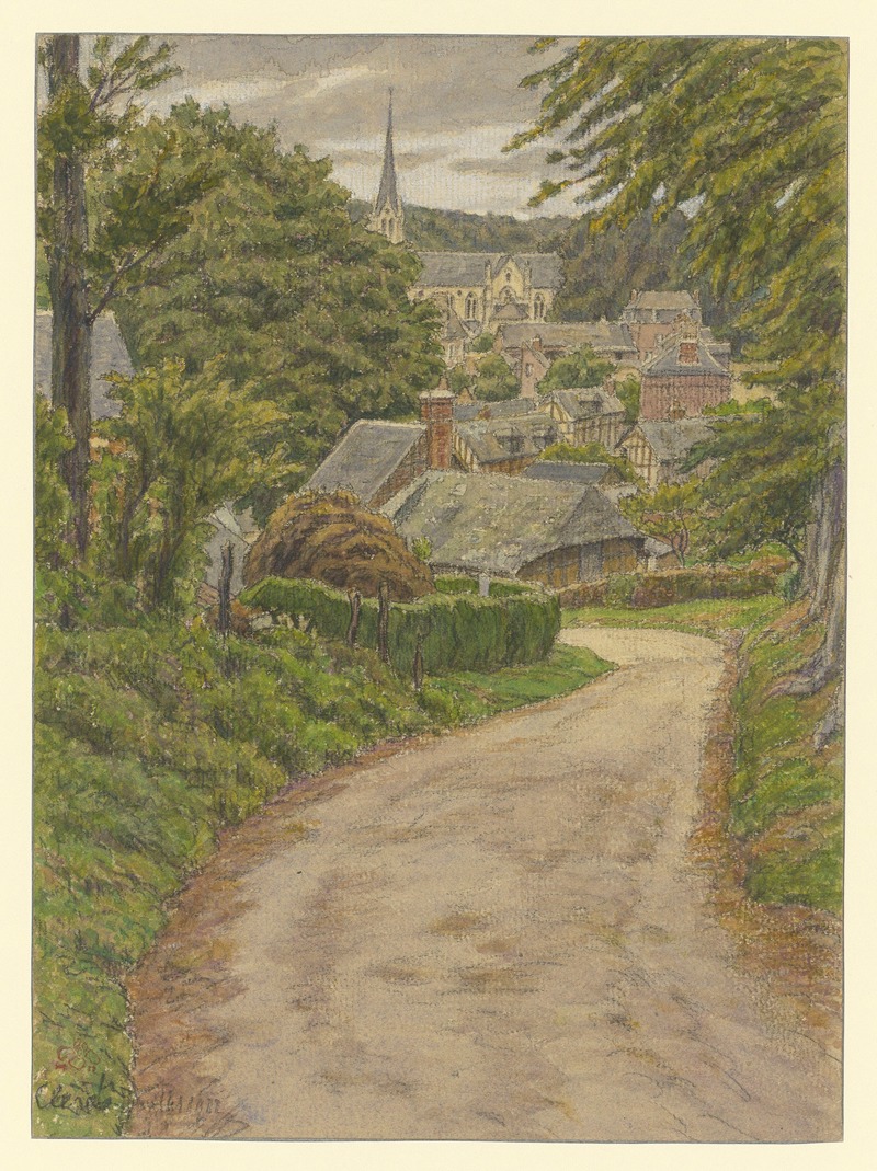 Clères by Henri Rivière, 1922 — digital art print download