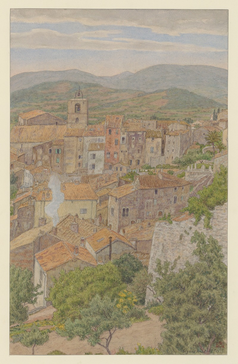 Иер by Анри Ривьер, 1930 — digital art print download