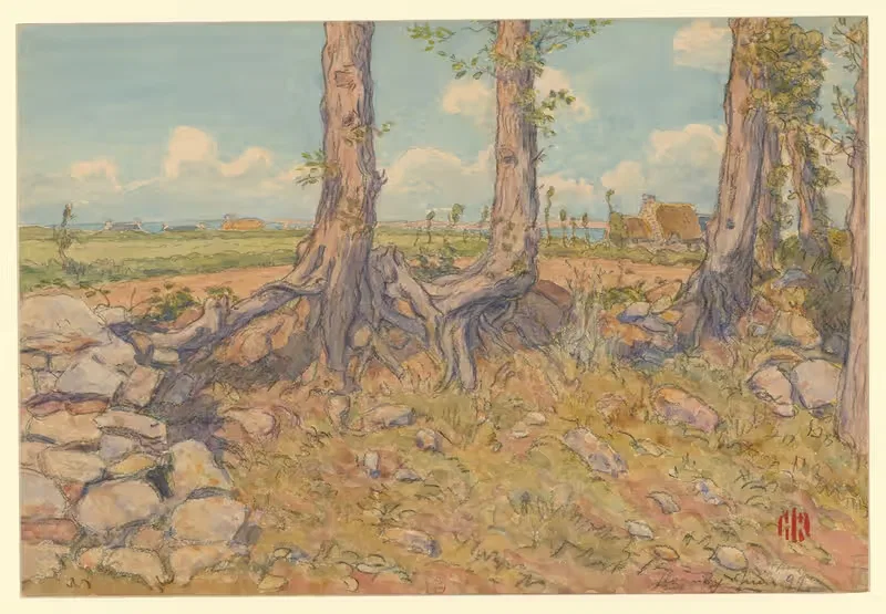 Логуиви by Анри Ривьер, 1899 — digital art print download