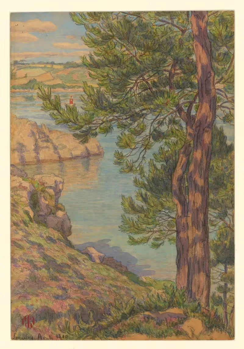 Логуиви by Анри Ривьер, 1900 — digital art print download