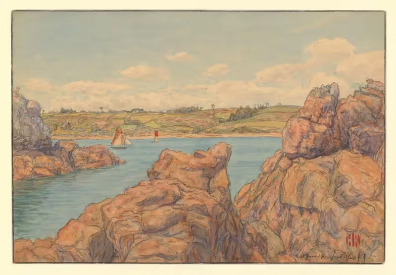 Логуи by Анри Ривьер, 1899 — digital art print download