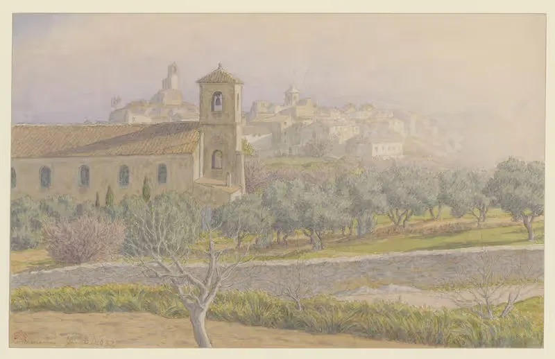 Lourmarin by Henri Rivière, 1933 — digital art print download